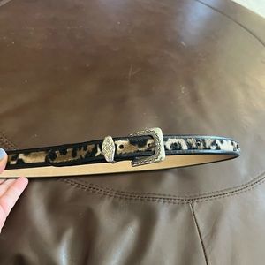 Brighton Leopard Belt
